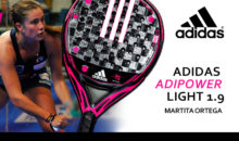 Martita Ortega avec la Adidas Adipower Light 1.9